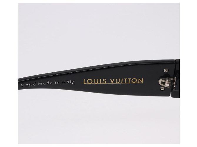LOUIS VUITTON Ursula Strauss Sunglasses Plastic Black Z0145E LV Auth BA15451V Silvery - view 11
