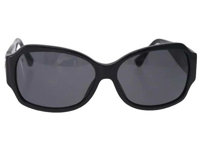 LOUIS VUITTON Ursula Strauss Sunglasses Plastic Black Z0145E LV Auth BA15451V Silvery - view 2