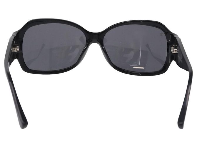 LOUIS VUITTON Ursula Strauss Sunglasses Plastic Black Z0145E LV Auth BA15451V Silvery - view 3