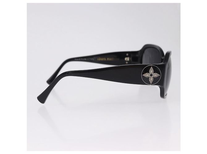 LOUIS VUITTON Ursula Strauss Sunglasses Plastic Black Z0145E LV Auth BA15451V Silvery - view 6