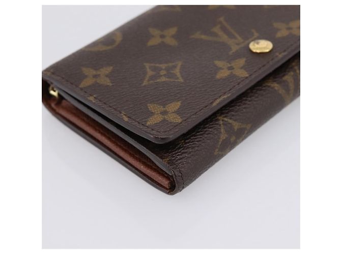 LOUIS VUITTON Monogram Portefeuille Tresol Wallet M61736 LV Auth bs36808 Monogramma - vista 14