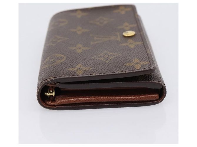 LOUIS VUITTON Monogram Portefeuille Tresol Wallet M61736 LV Auth bs36808 Monogramma - vista 3