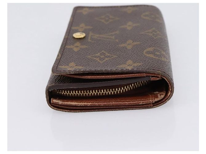 LOUIS VUITTON Monogram Portefeuille Tresol Wallet M61736 LV Auth bs36808 Monogramma - vista 4