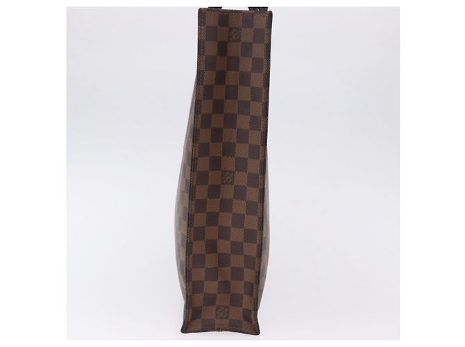 LOUIS VUITTON Damier Ebene Sac Plat Hand Bag N51140 LV Auth 200023A Damier ebène - vue 4