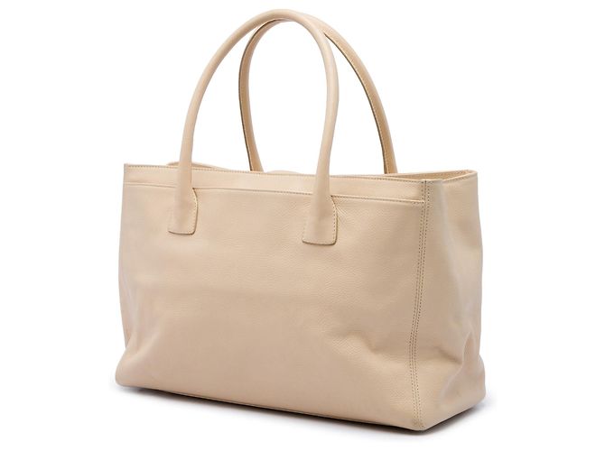 Borsa Tote Shopper Chanel Executive Cerf Medium in vitello marrone - vista 2