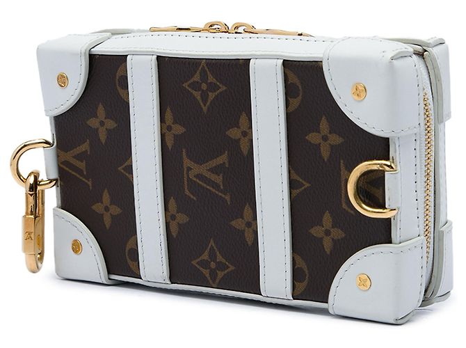 Borsa telefono Soft Trunk Louis Vuitton NBA Monogram Marrone - vista 2