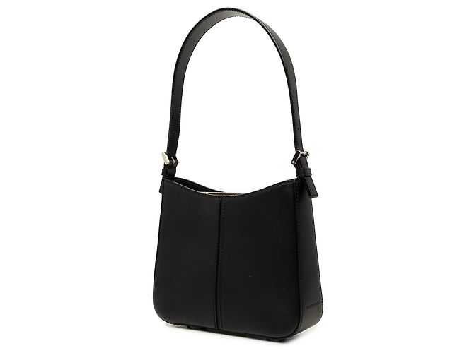 Borsa a tracolla Burberry in pelle nera Nero - vista 2