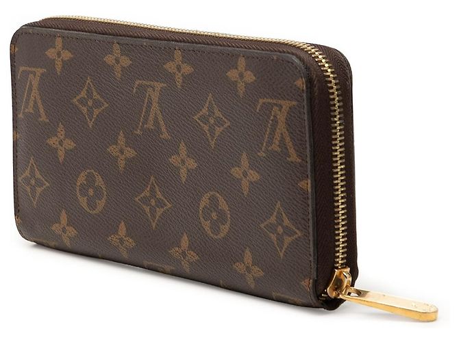 Cartera larga Zippy Monogram Louis Vuitton marrón Castaño - vista 2
