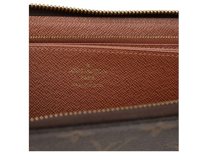 Cartera larga Zippy Monogram Louis Vuitton marrón Castaño - vista 5