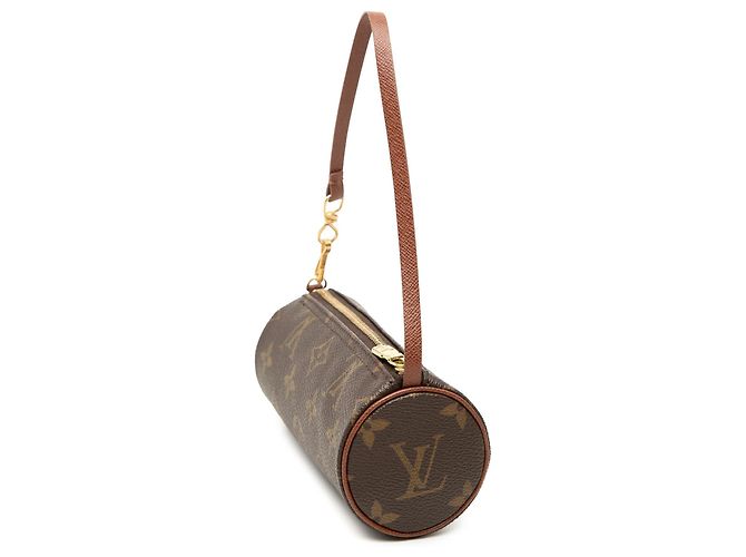 Borsa a mano Louis Vuitton Monogram Papillon Pochette Marrone - vista 2