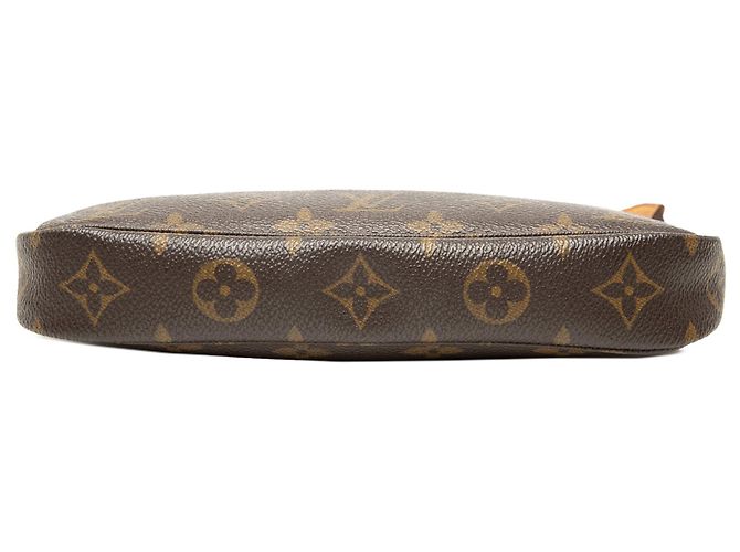 Borsa a tracolla Louis Vuitton Monogram Pochette Accessoires Marrone - vista 3