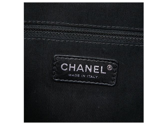 Borsa Camera Ballerine Chanel Large Bicolor Red in vitello matelassé CC Diamond Rosso - vista 5