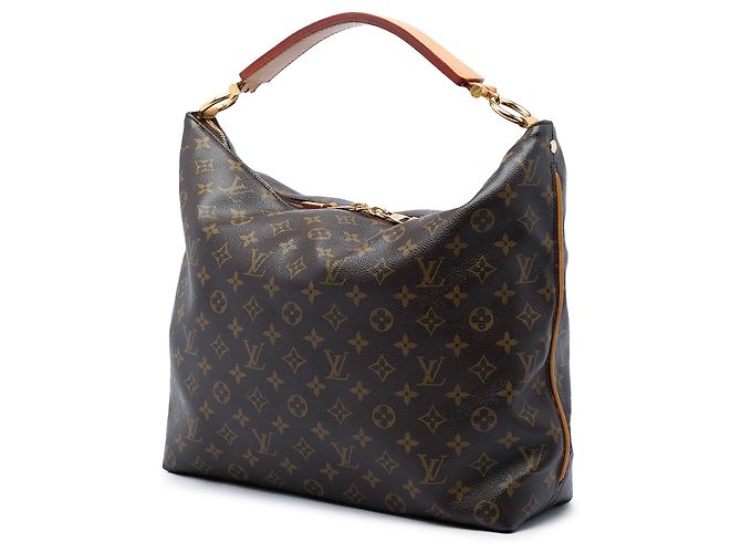 Sac à épaule Louis Vuitton Monogram Graceful MM Marron - vue 2