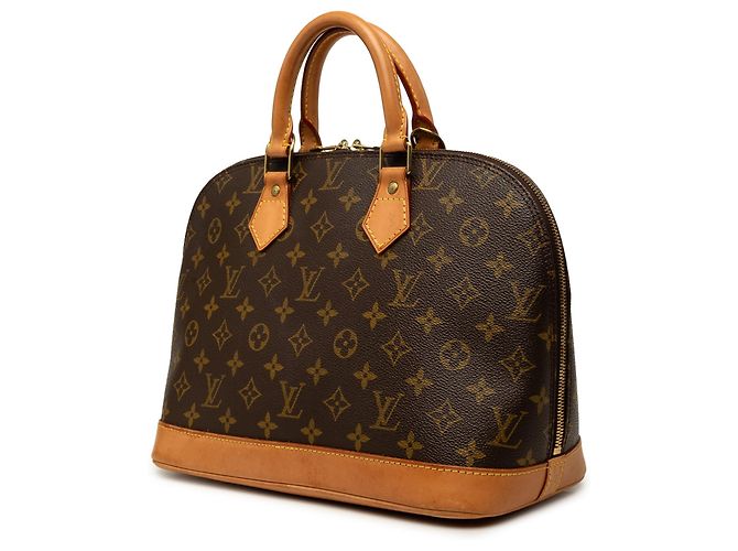 Borsa a mano Louis Vuitton Monogram Alma PM Marrone - vista 2