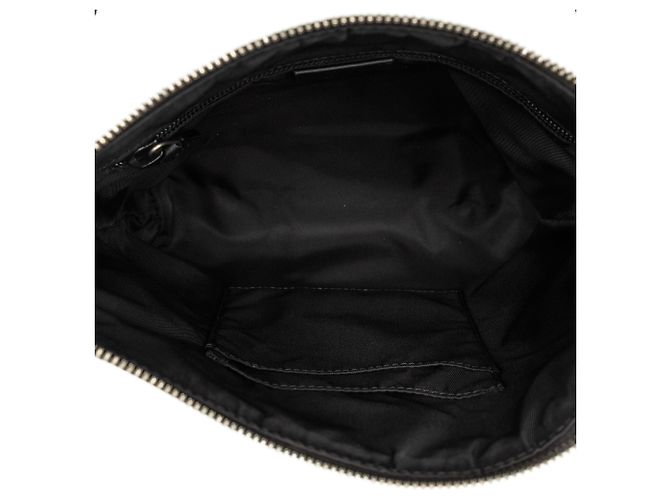 Borsa a tracolla Gucci Techno Canvas Web nera Nero - vista 4