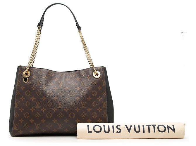 Borsa Tote Louis Vuitton Monogram Surene MM Marrone - vista 7