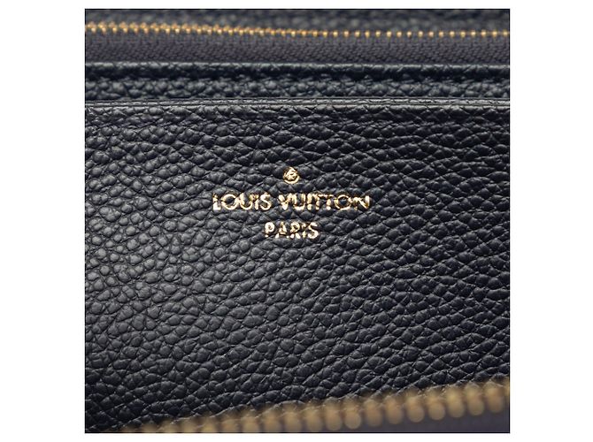 Cartera larga Zippy Louis Vuitton Monogram Empreinte azul - vista 5