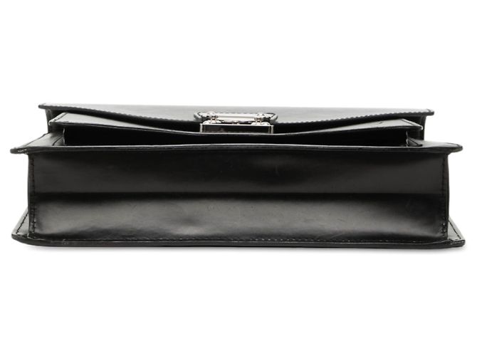 Borsa Satchel Louis Vuitton Epi Monceau 28 Nera Nero - vista 2