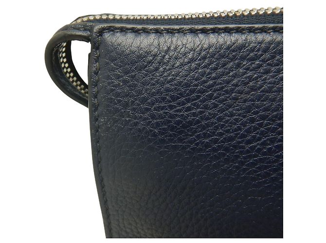 Pochette da polso Prada Vitello City blu - vista 18