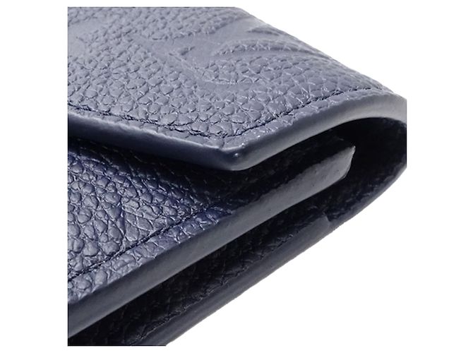 Louis Vuitton Monogram Empreinte Victorine Wallet Blue Small Wallets Blau - Ansicht 10