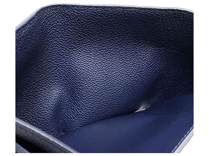 Louis Vuitton Monogram Empreinte Victorine Wallet Blue Small Wallets Blau - Ansicht 7