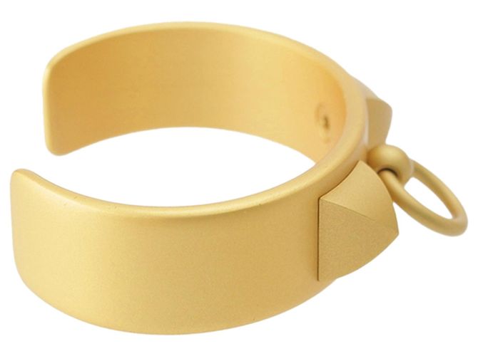 Bracciale Gold Hermès Aluminum Collier de Chien Medor Sunset T2 D'oro - vista 4