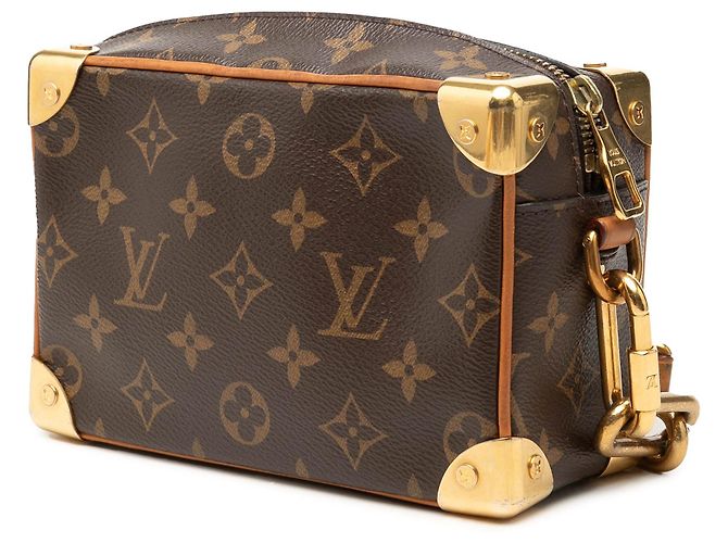 Borsa a tracolla Louis Vuitton Monogram Legacy Mini Soft Trunk Marrone - vista 2