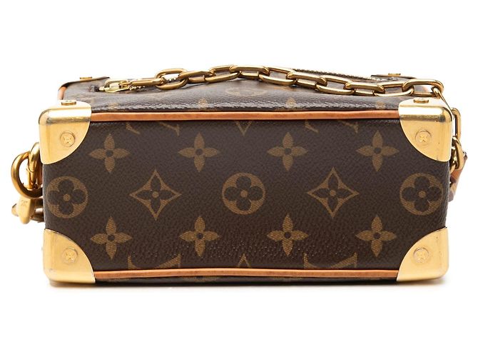 Borsa a tracolla Louis Vuitton Monogram Legacy Mini Soft Trunk Marrone - vista 3