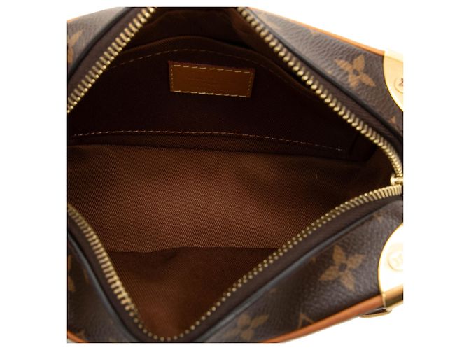 Borsa a tracolla Louis Vuitton Monogram Legacy Mini Soft Trunk Marrone - vista 4