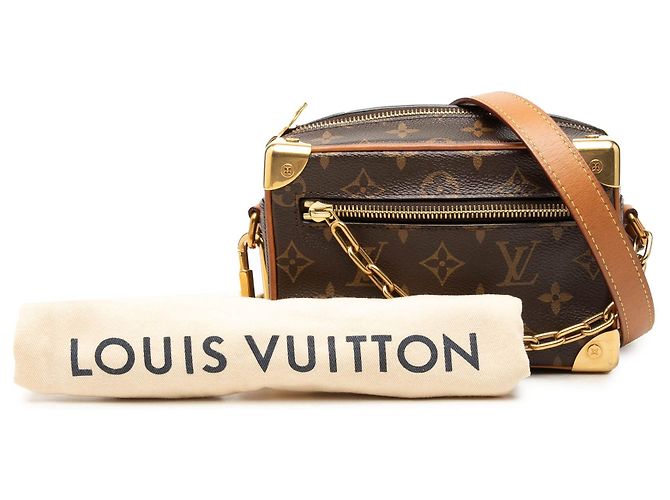 Borsa a tracolla Louis Vuitton Monogram Legacy Mini Soft Trunk Marrone - vista 7