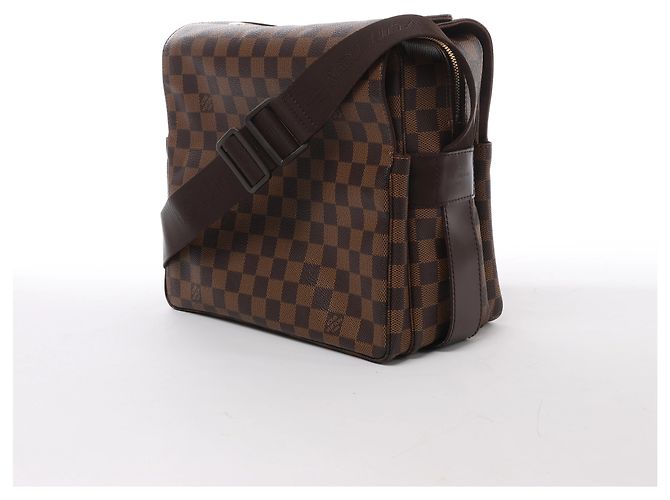 Borsa a tracolla Louis Vuitton Naviglio Damier Ebene in marrone N45255 - vista 2