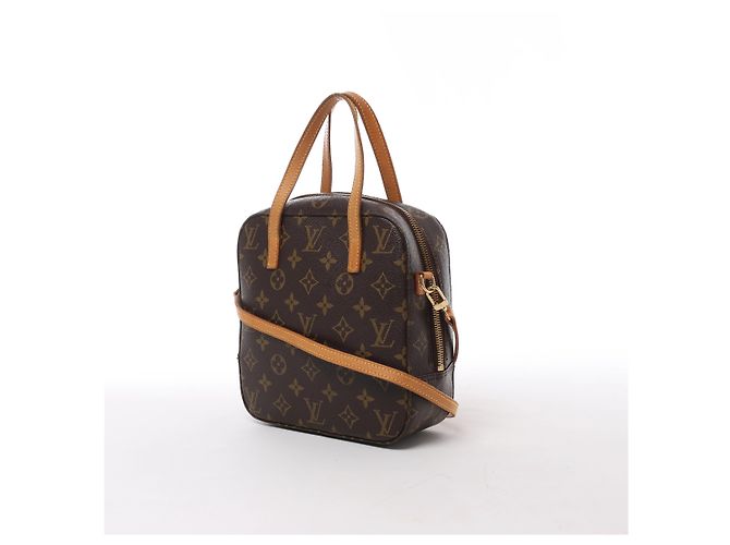 Borsa a mano 2Way Louis Vuitton Spontini Monogram Canvas in Brown M47500 Beige - vista 2