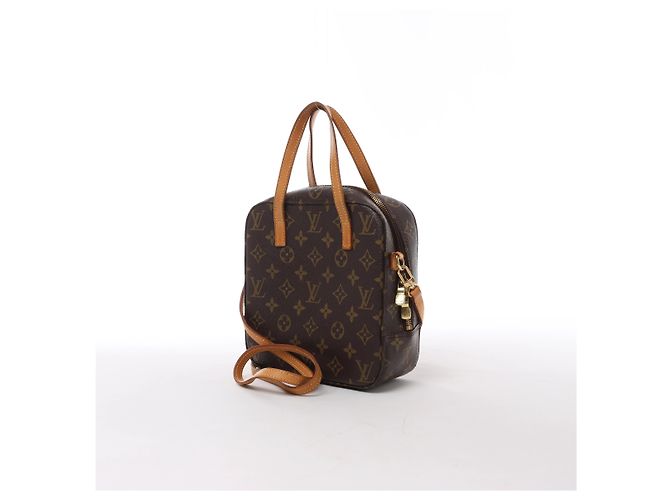 Borsa a mano 2Way Louis Vuitton Spontini Monogram Canvas in Brown M47500 Beige - vista 3