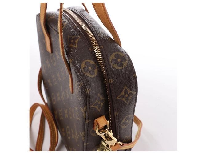 Borsa a mano 2Way Louis Vuitton Spontini Monogram Canvas in Brown M47500 Beige - vista 4
