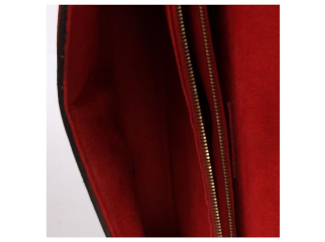 Louis Vuitton Victoire Monogram Canvas Crossbody Bag in Brown x Red M41731 Rot - Ansicht 11