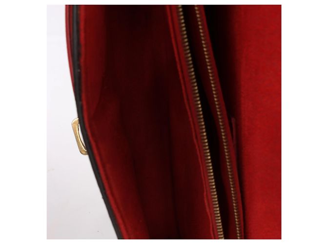 Louis Vuitton Victoire Monogram Canvas Crossbody Bag in Brown x Red M41731 Rot - Ansicht 12