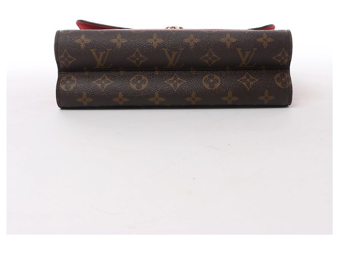 Louis Vuitton Victoire Monogram Canvas Crossbody Bag in Brown x Red M41731 Rot - Ansicht 7