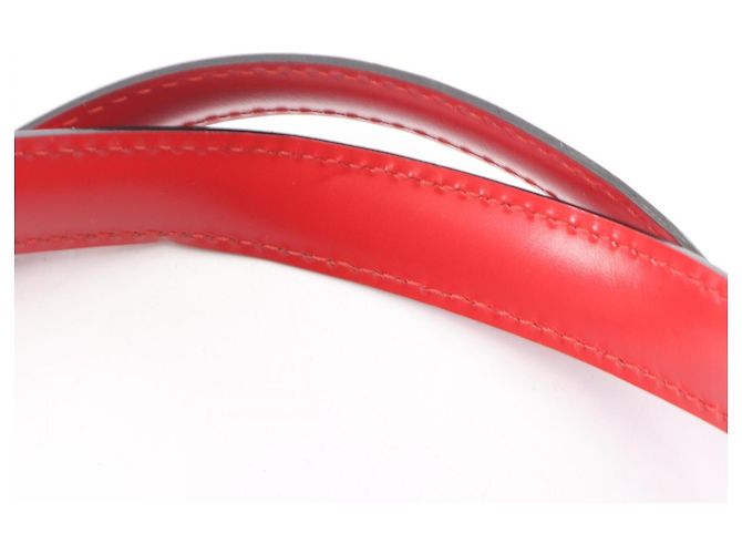 Borsa a tracolla Louis Vuitton Duplex Rosso - vista 10