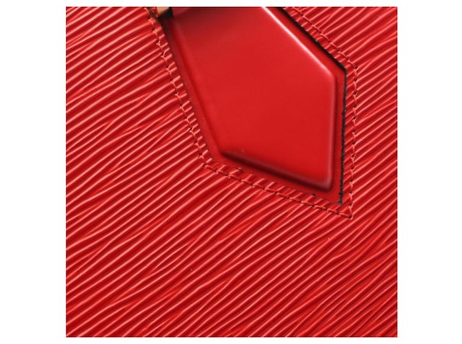 Borsa a tracolla Louis Vuitton Duplex Rosso - vista 12
