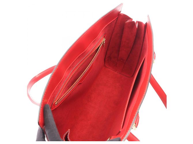 Borsa a tracolla Louis Vuitton Duplex Rosso - vista 3