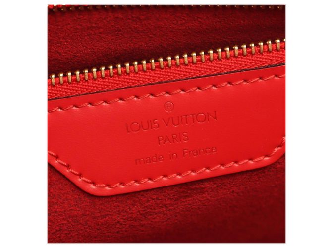 Borsa a tracolla Louis Vuitton Duplex Rosso - vista 4