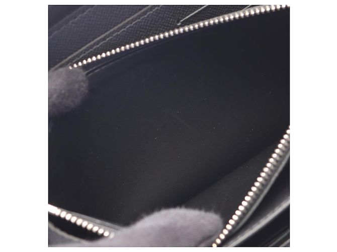 Louis Vuitton Zippy XL Damier Graphite Long Wallet Black - view 6