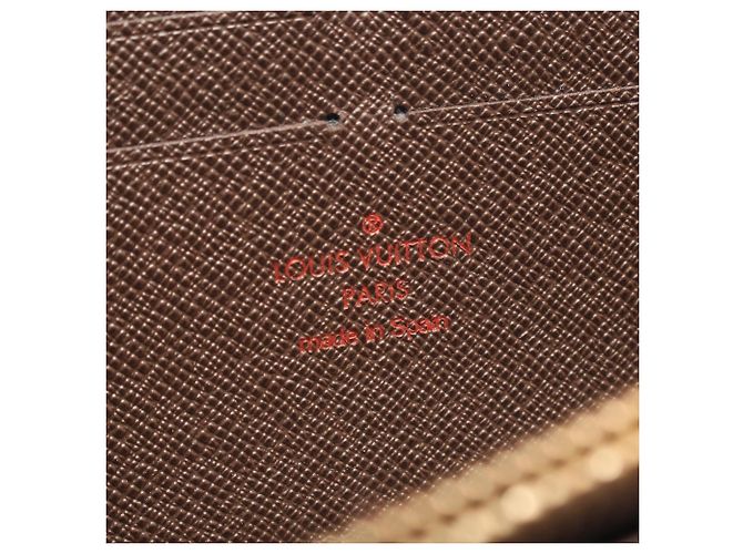 Louis Vuitton Zippy Wallet Damier Ebene Braun - Ansicht 4