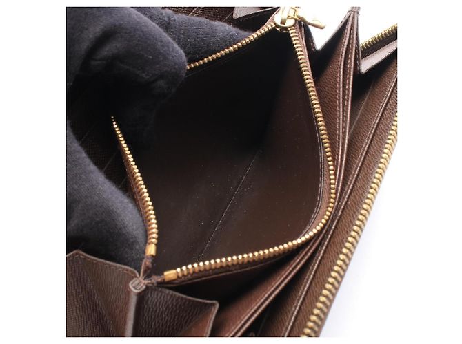 Louis Vuitton Zippy Wallet Damier Ebene Braun - Ansicht 7