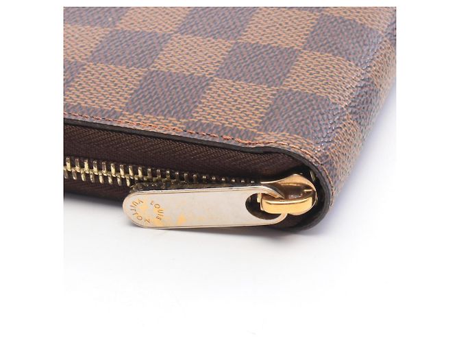 Louis Vuitton Zippy Wallet Damier Ebene Braun - Ansicht 8