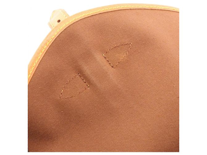 Borsa a tracolla Louis Vuitton Saumur 30 Monogram Marrone - vista 8