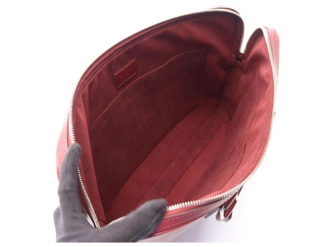 Borsa e borsa da lavoro 2-Way Louis Vuitton Dandy MM Epi Bordò - vista 3