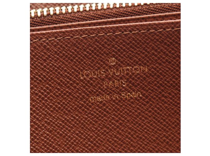 Portefeuille Zippy Louis Vuitton Marron - vue 4