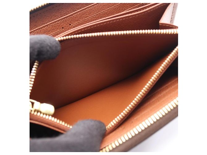 Portefeuille Zippy Louis Vuitton Marron - vue 6