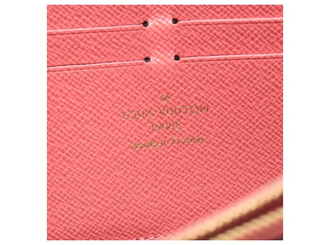 Louis Vuitton Zippy Wallet Retiro Monogram Rose Bruyère Marrone Rosa Monogramma - vista 4